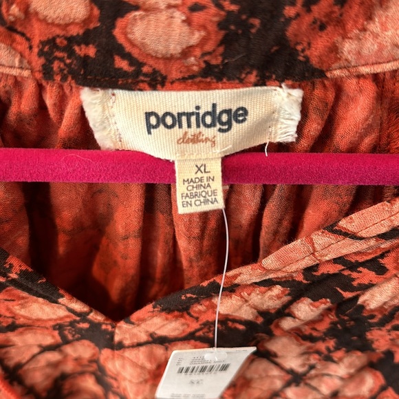 NWT Anthropologie Porridge Blouse Size XL - Picture 2 of 4